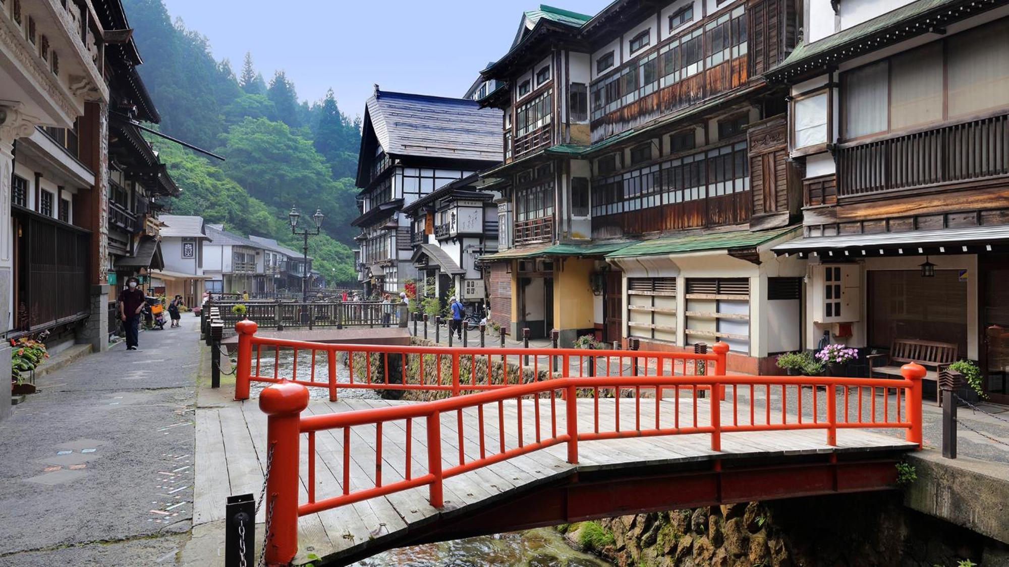 Ginzanso Hotel Obanazawa Exterior photo